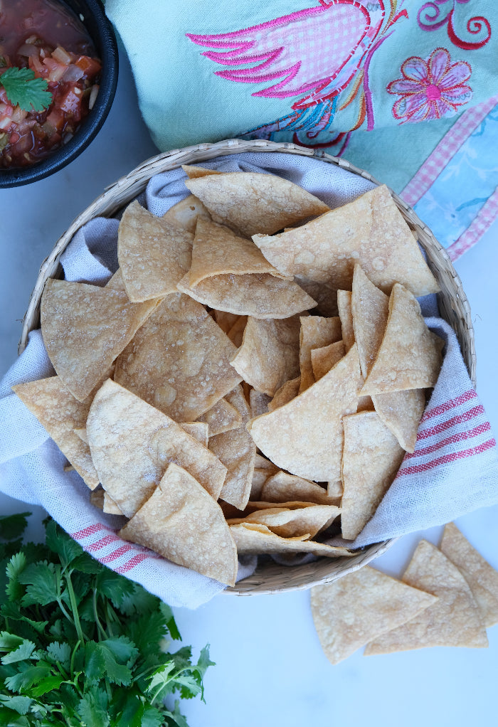 Blue & White Masa Tortilla Chips